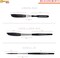 Starter Pinstriping Brush Kit (Sword #00, Scroll #1 & Long Liner-All 3 Brush Styles